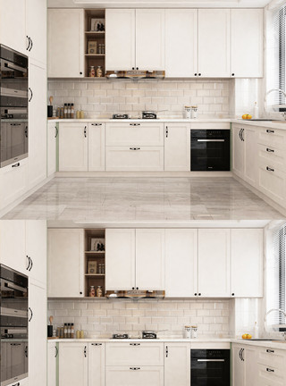 厨房设计效果图厨房家居效果图设计模板