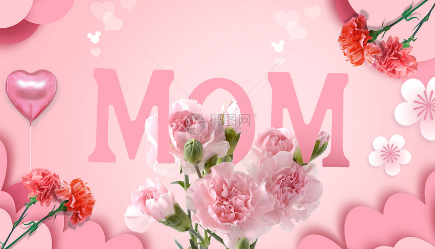 花卉母亲节图片