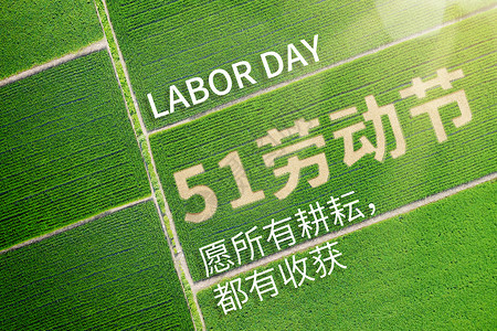 51农民田间劳动节背景设计图片