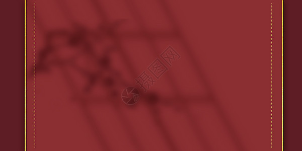 金属边框素材红色剪影背景设计图片