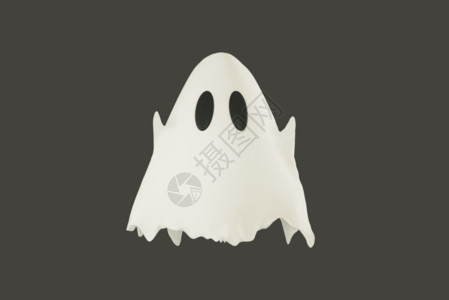 鬼父创意C4D中元节小怪物幽林GIF高清图片