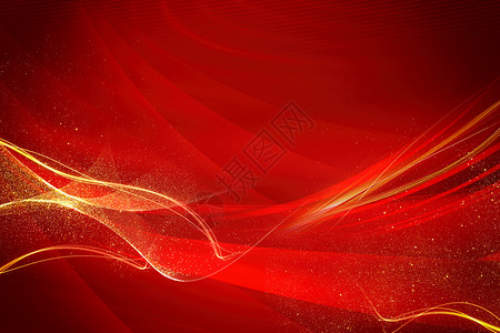 红色光效果创意大气红色背景设计图片