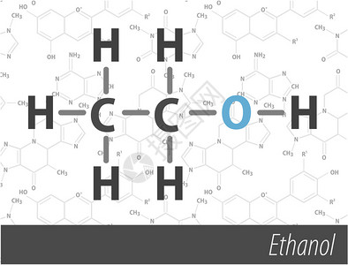 无甲醛一组chemistriorgnick公式插画