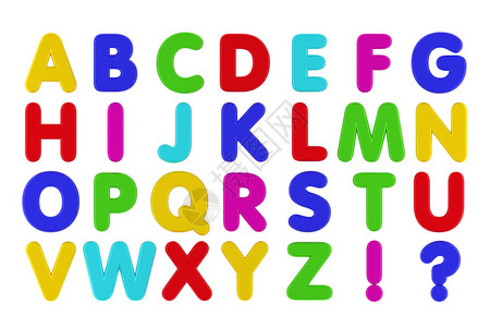 基布兹以大字母排列形状为冰箱磁铁在白设计图片