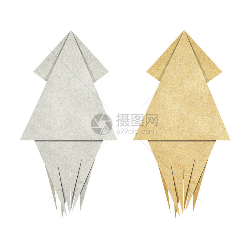 Origami切甲板鱼图片