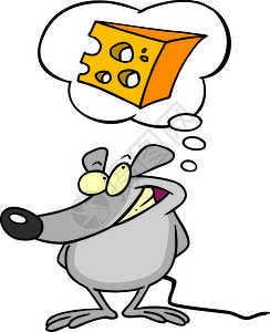 老鼠想奶酪背景图片
