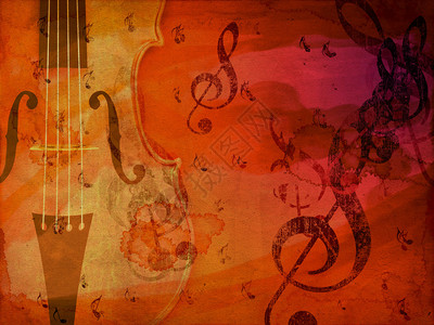 小提琴音乐概念背景图片