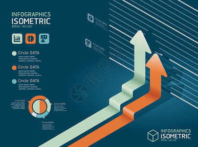 信息图表箭头图图表图片