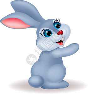 可爱的兔子卡通图片
