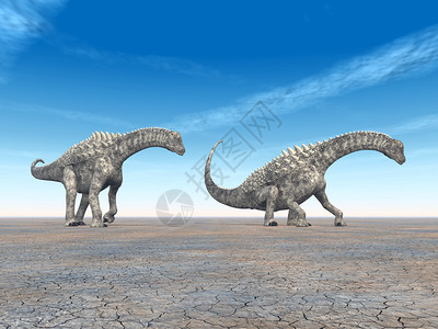 计算机生成了3D插图与恐龙亚太图片