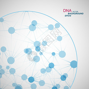 矢量DNA背景图片