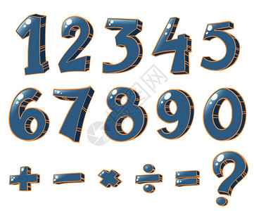 白色背景的数值字和数学操作说明Name以白背景显示背景图片