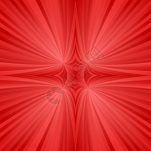 红色镜面对称光线背景图片