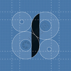 圆形工程字体符号IEps10图片