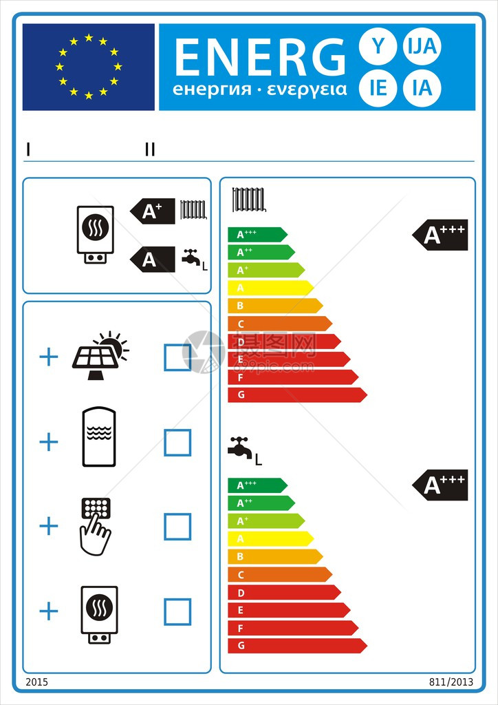 混合加热器温度控制和太阳能装置新能源评级图表图片
