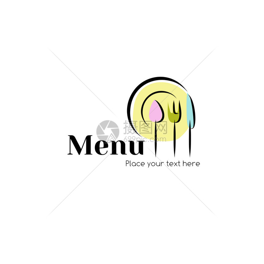 餐厅或咖啡厅菜图片