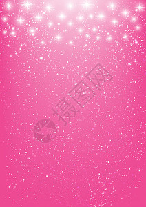 粉红色背景上的闪亮星背景图片