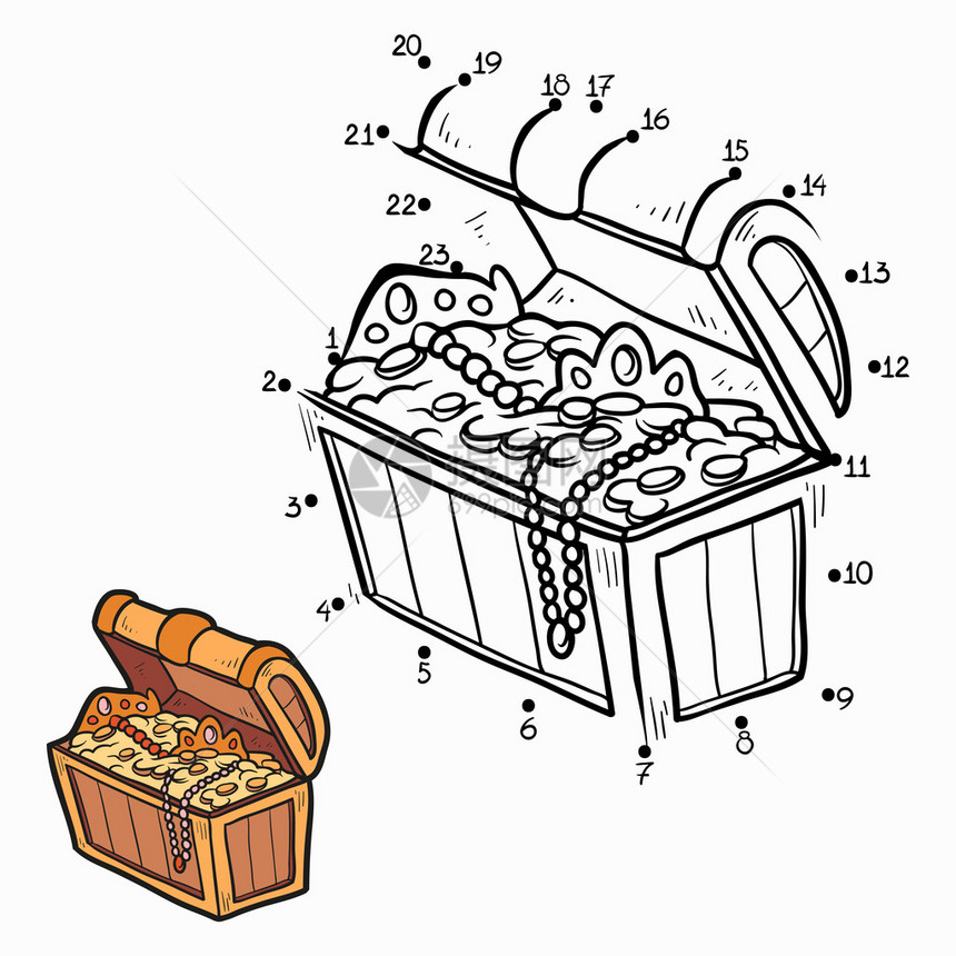 数字游戏宝藏图片