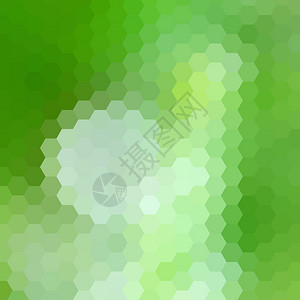 抽象几何马赛克绿色背景背景图片