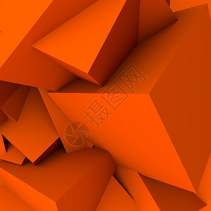 三角形抽象几何背景图片