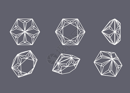 钻石的收集形状Wir图片