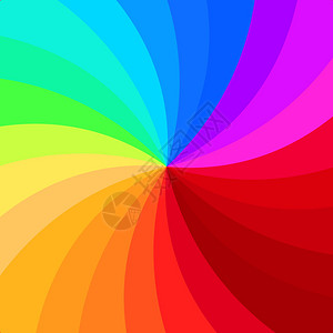彩色螺旋矢量图图片