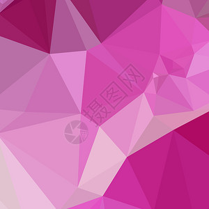 低多边形风格演示时尚粉色抽象几何背图片
