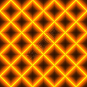 黄色橙色和棕色闪亮网格无缝背景与明亮的激光线连接到黄色和橙色的网络金图片