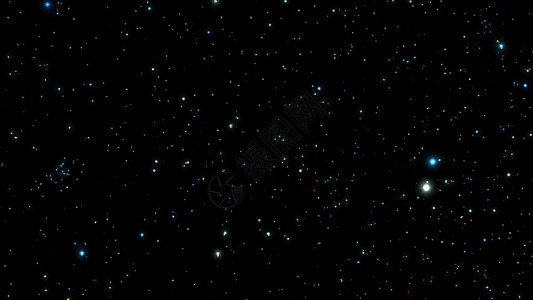 黑夜天空有明亮的星图片