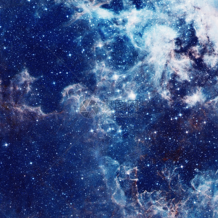 银河图示星系空间背景星云图片