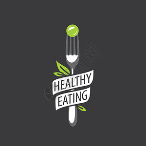 健康食品标志设计模图片