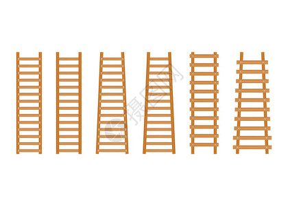 设置木制阶梯古典楼梯在白图片