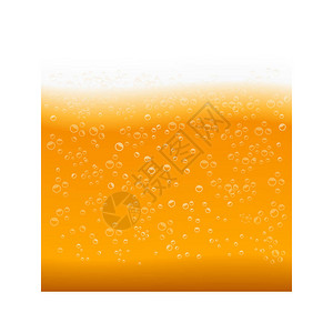 啤酒泡沫背景矢量图图片