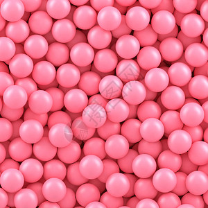 粉红糖果球背景矢量插图图片