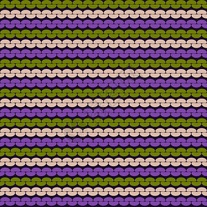 无缝针织背景矢量图针织逼真的紫色和白色无图片