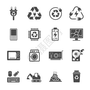 回收电子垃圾包含电子垃圾监视器电话图片