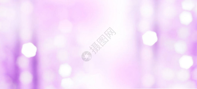 紫色抽象模糊背景和六角白色布基背景图片