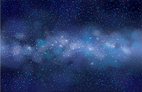 星夜天空牛奶方式的银河图片