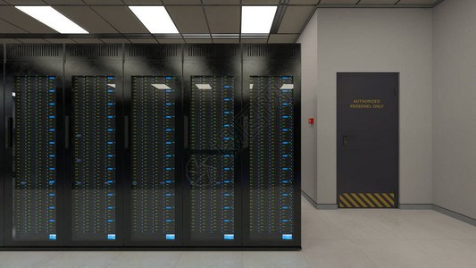 超算中心超算中心3DCG渲染图图片