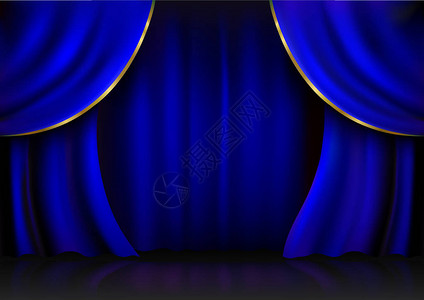 云南歌舞背景幕舞台矢量图设计图片