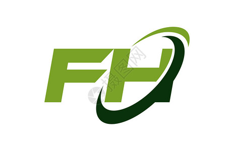 FHLogoSwoushEllipse绿色图片