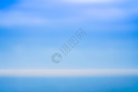 费瓦湖落日仿佛梦幻般的迷雾海洋抽象从柔软的颜色和焦设计图片