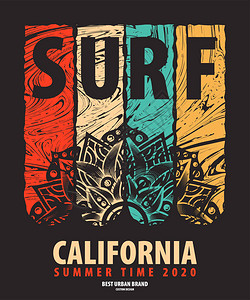 以加利福尼亚冲浪和冲浪为主图片