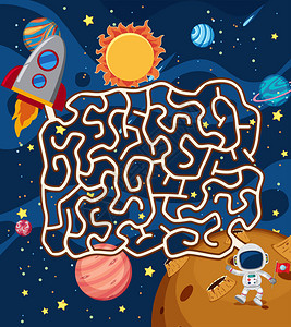 太空宇航员Maze图片