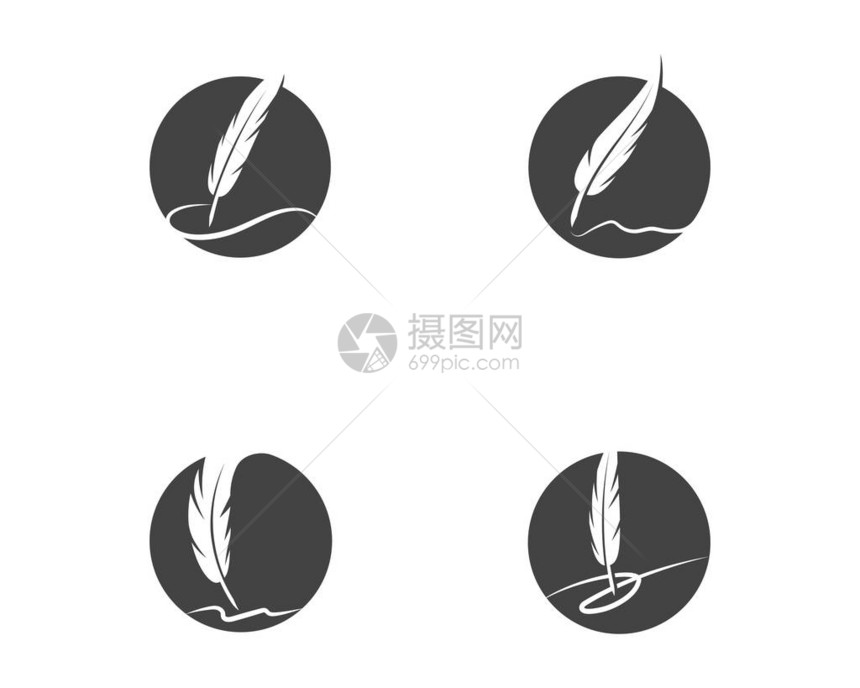 FeatherpenLogo模板图片