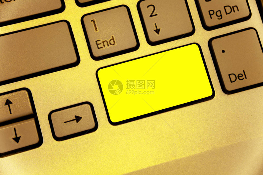 经营理念空模板复制空间隔离海报优惠券宣传材料键盘黄色键意图创建计算机图片