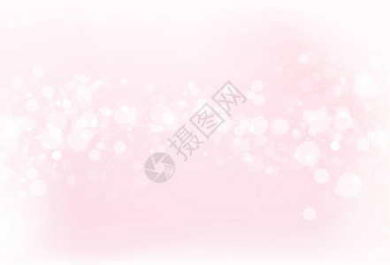 Blur粉红色布凯星闪亮光耀概念抽象图片