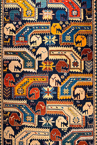 BakuCapet博物馆装饰地毯展厅地毯网膜中的Rug图片