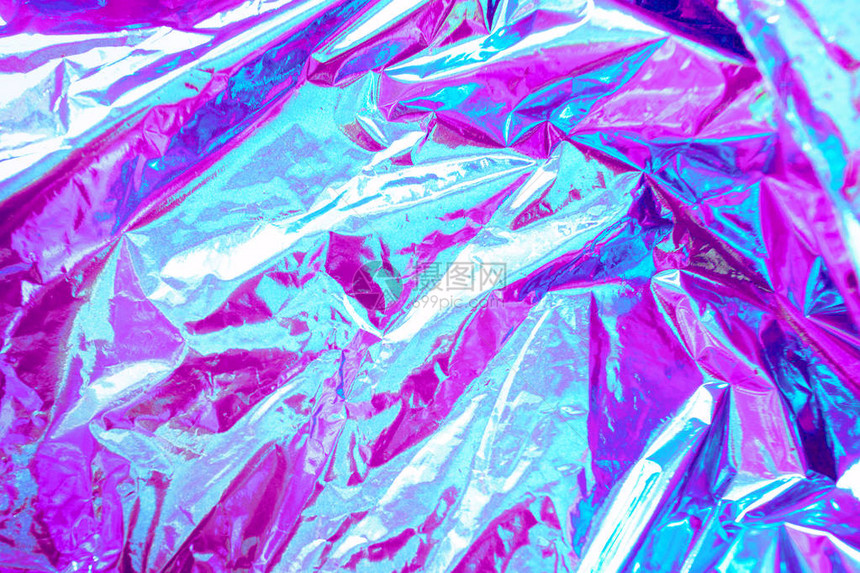 80年代风格的抽象现代明亮彩色全息背景合成波蒸汽波风格Retrowave图片