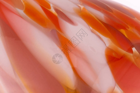 抽象纹理橙色波的椭圆从近距离图片